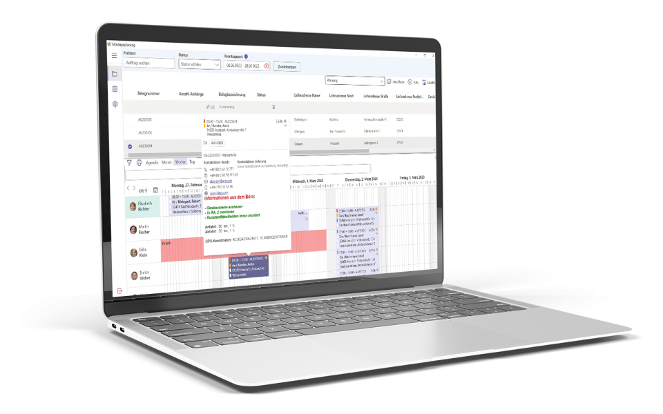 Klaes assembly planning – Plan assembly orders optimally