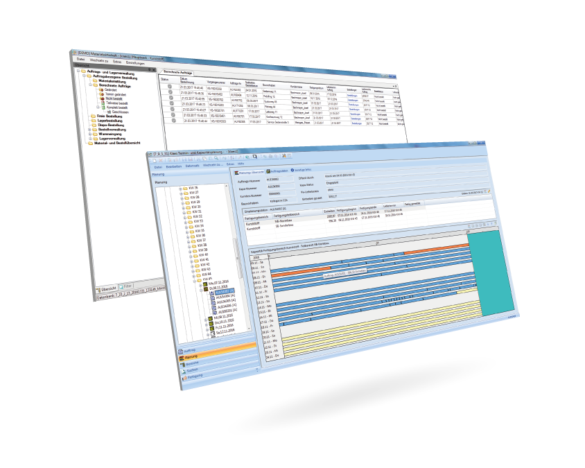 Klaes software tema planificación - dos capturas flotantes