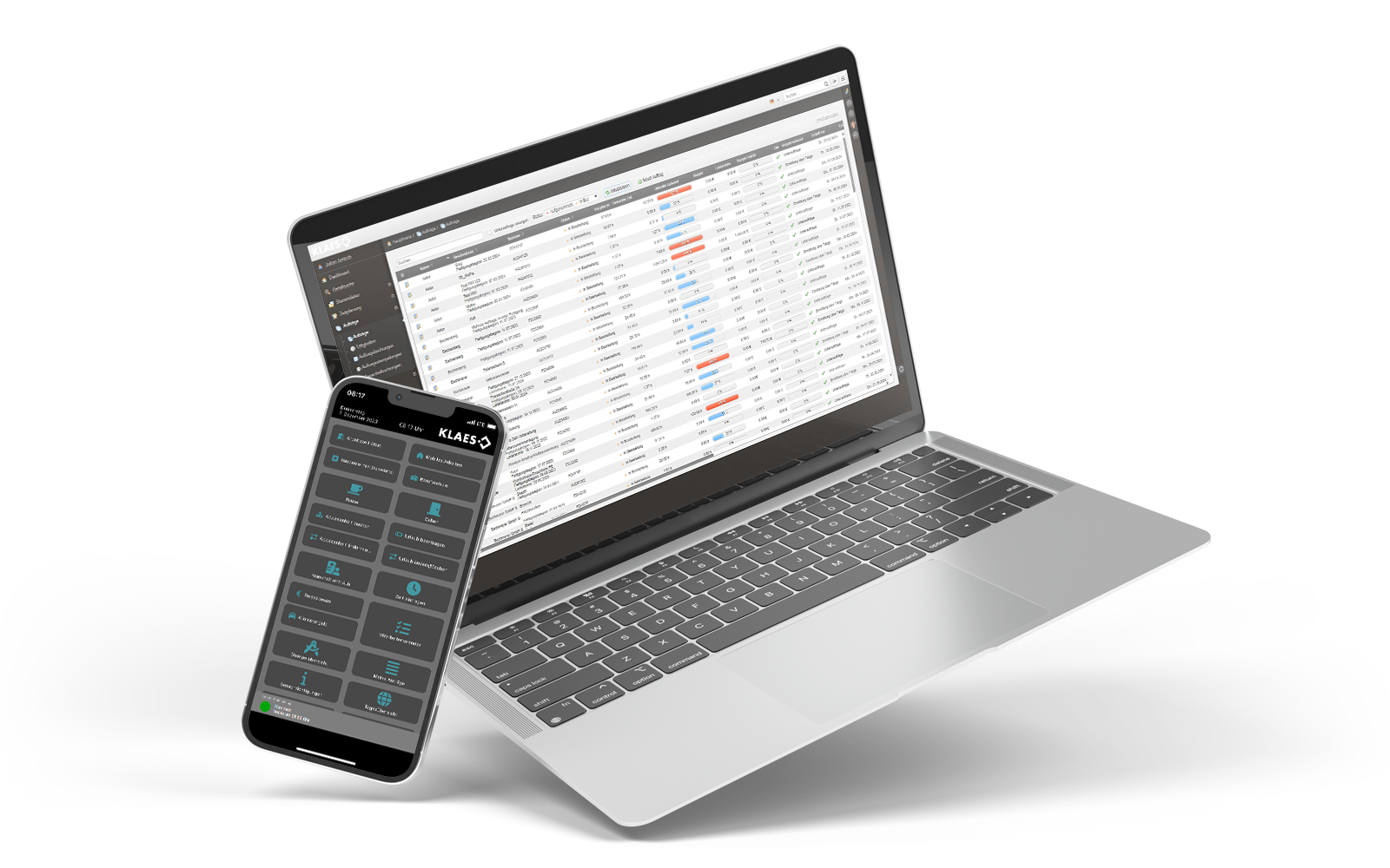 Klaes time management record employee times digitally